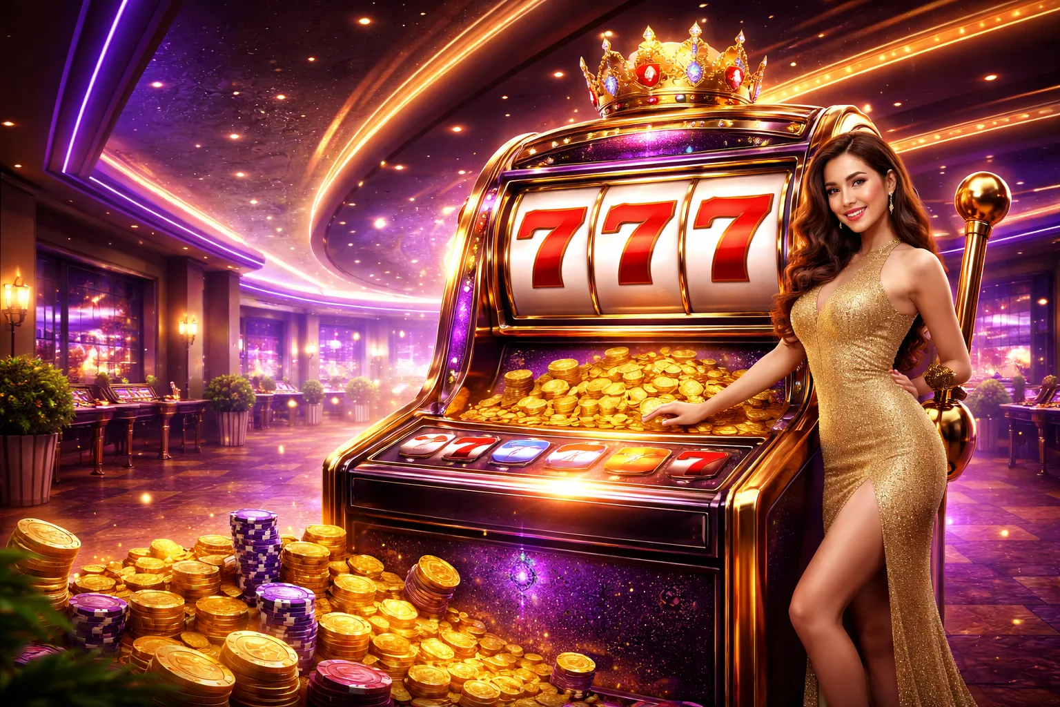 Hình ảnh chính trò chơi slot helo888 cổng game, đồng tiền vàng, biểu tượng may mắn